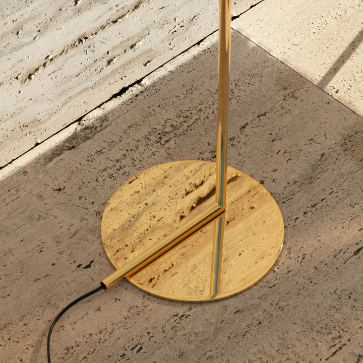 Flos - IC F1 Stehleuchte, 24k gold (10th Anniversary Edition)