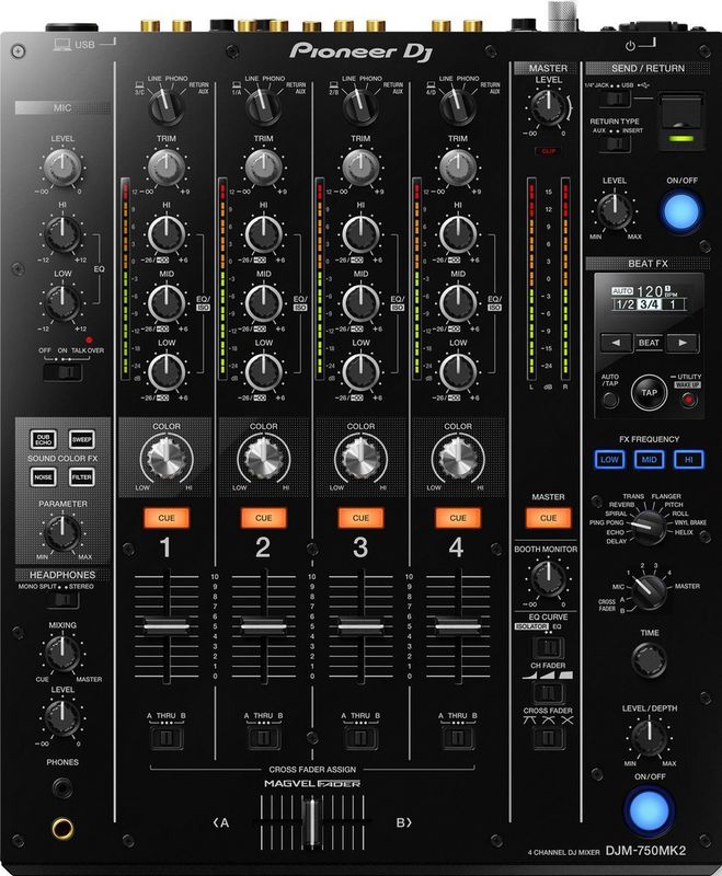 Pioneer - DJM-750MK2 - DJ-mixer