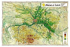 GEORELIEF - GEORELIEF D49 MAINE ET LOIRE 21X31