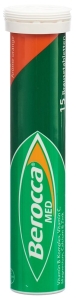 Berocca MED Brausetabletten Orangenaroma, 30 Stück
