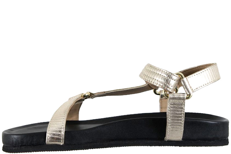 COPENHAGEN SHOES SUNSHINE METALLIC GOLD SANDAL