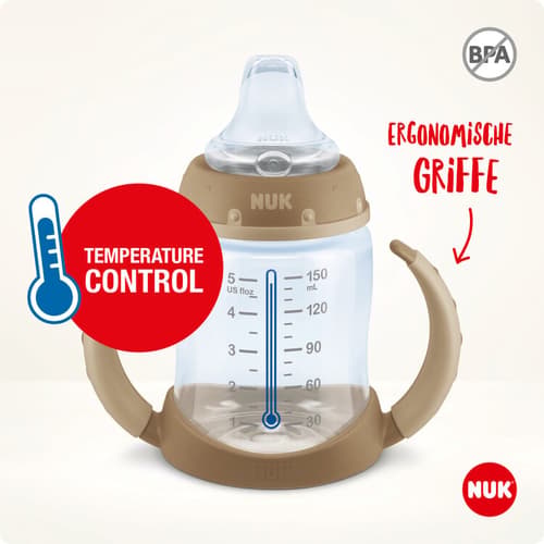 NUK First Choice Trinklernflasche 6-18 Monate grün