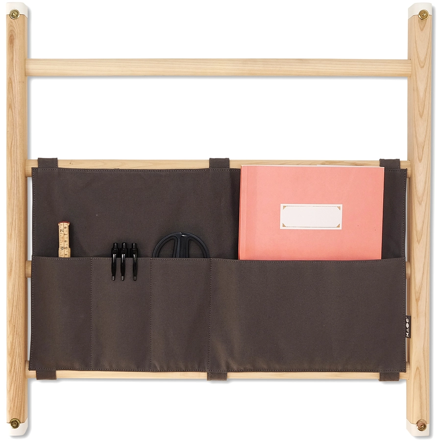 KAOS Organizer Endeløs Canvas dark grey