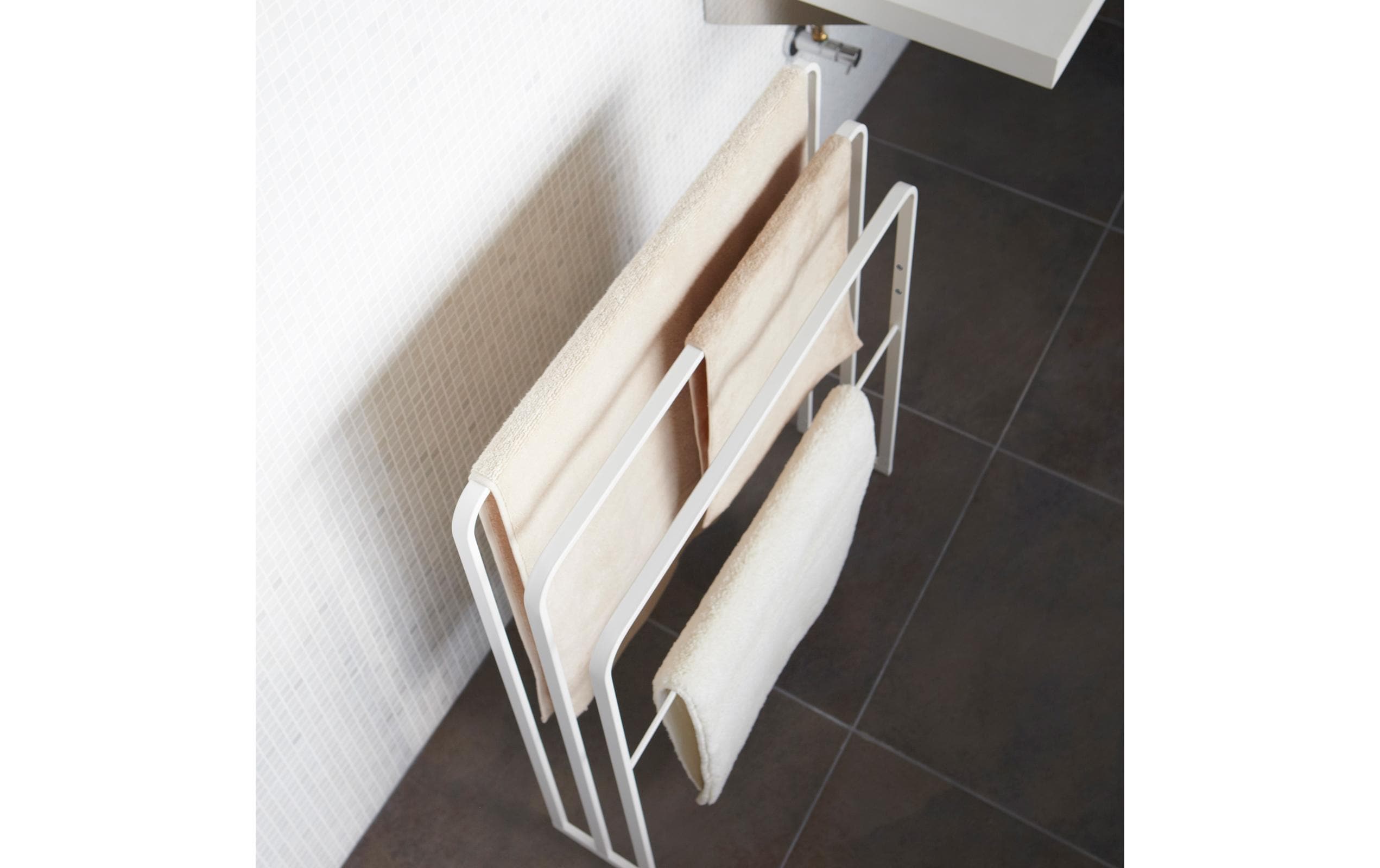 Handtuchhalter Tower WeissBadetuchständer