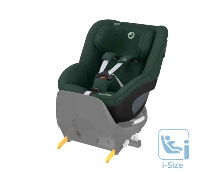 Pearl 360 3M - 4 Y  61 - 105 cm  0 - 17,4 kg    Intuitive FlexiSpin-Drehung mit nur einer Hand |    Komfortable ClimaFlow-Temperaturregulierung |    Easy-in-Gurtsystem |    G-CELL-Seitenaufpralltechnologie |