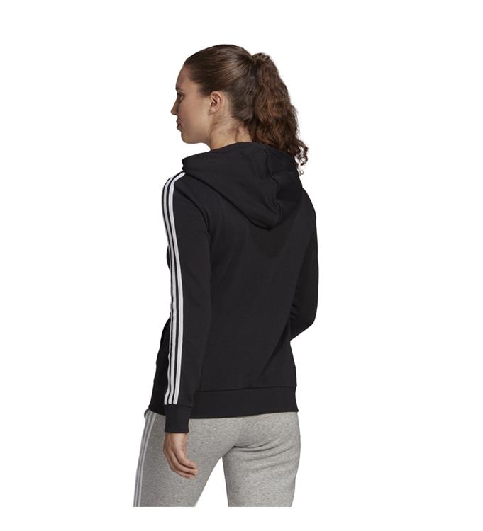 adidas Women Essentials French Terry 3-Stripes Full-Zip Hoodie