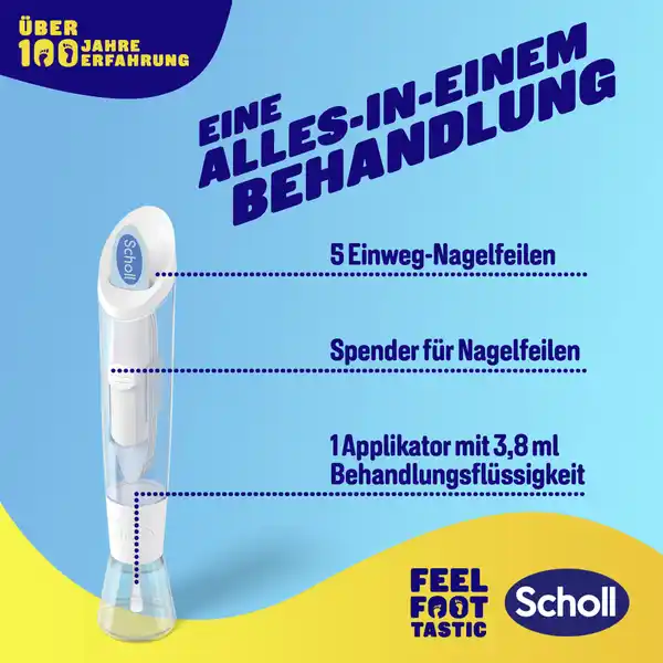 2in1 Stift bei Nagelpilz