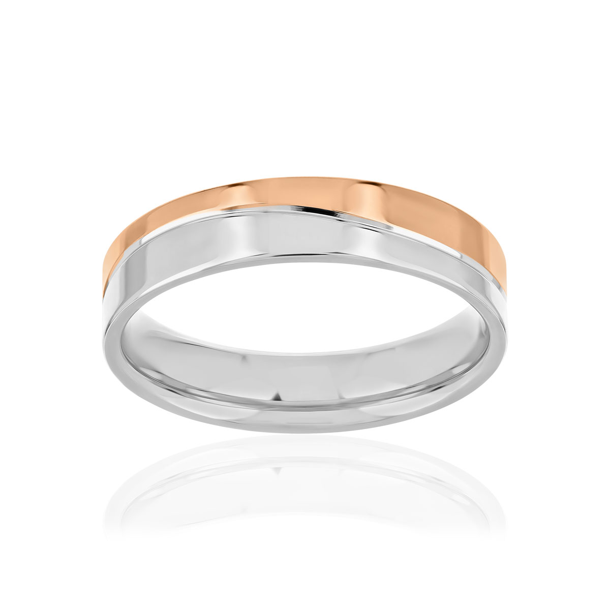 Alliance 2 ors 750 rose et blanc