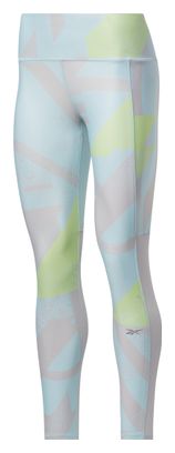 Collant Long Reebok Running Essentials Bleu Rose Femme