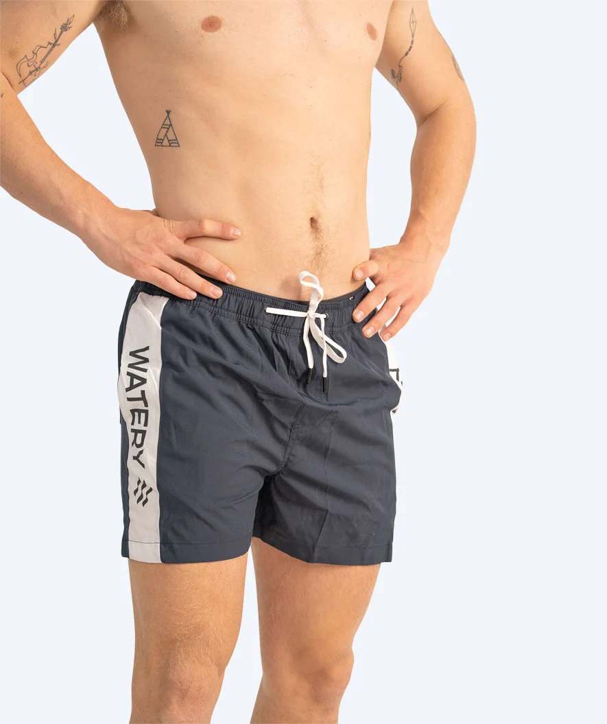 Watery badeshorts til mænd - Signature Eco - Mørkeblå