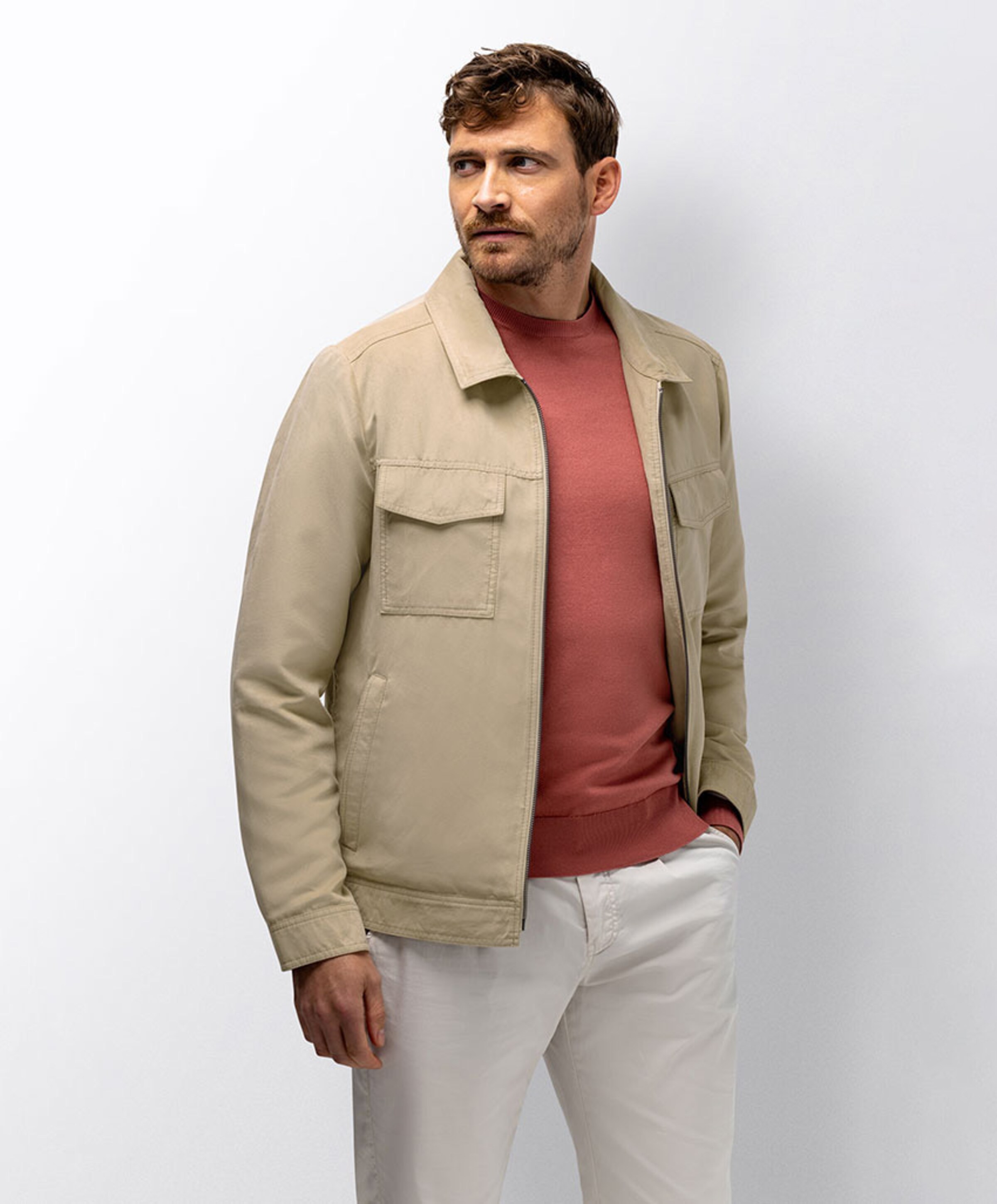 State of Art Heren jas beige