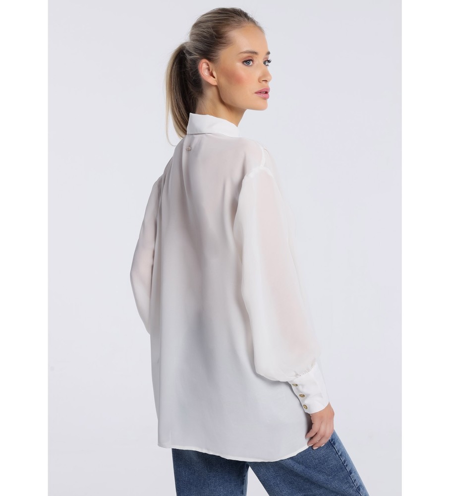 Victorio & Lucchino, Camisa de Manga Comprida V&L 132495 Branca