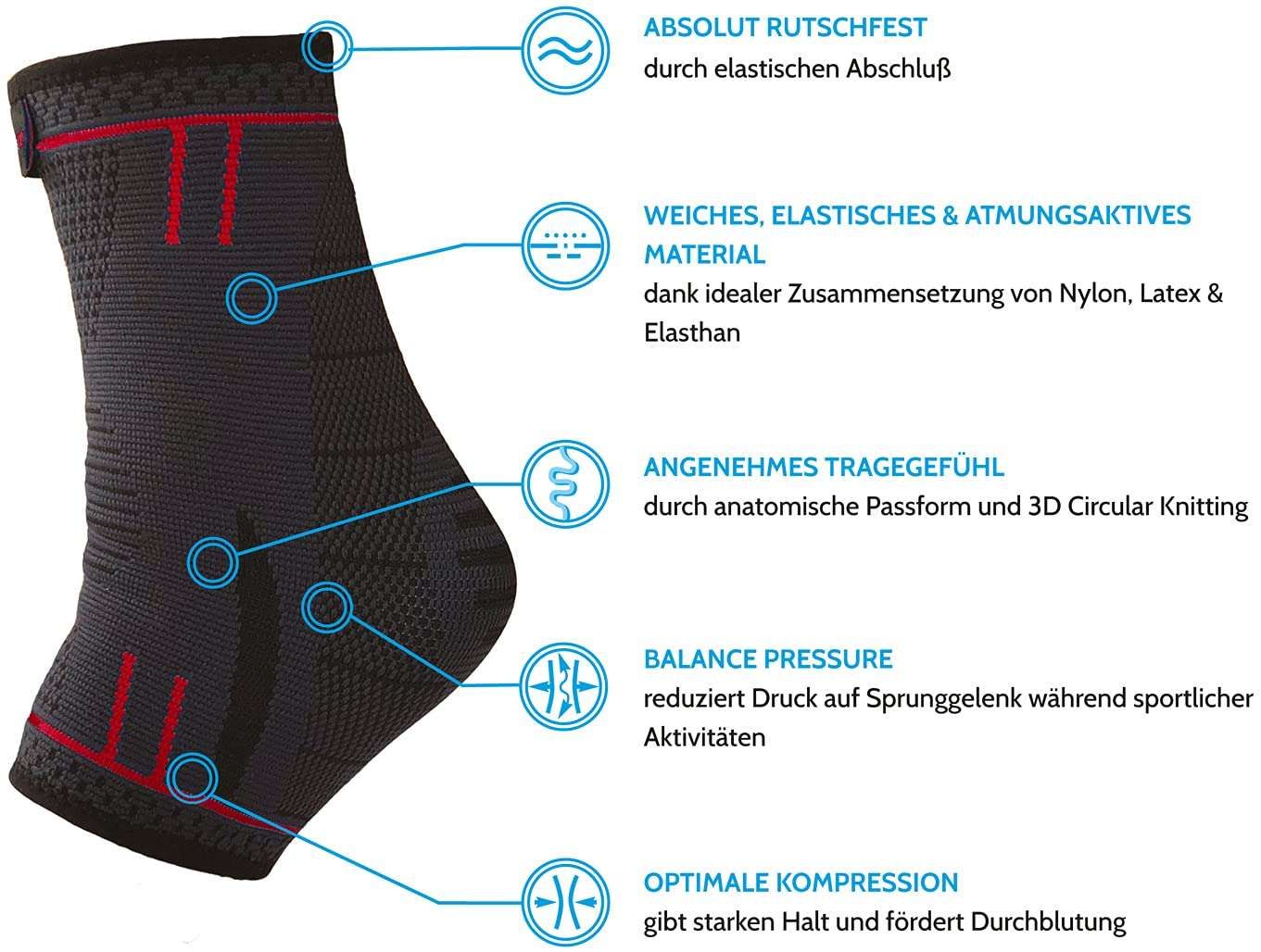 AGILE NOW Sprunggelenkbandage