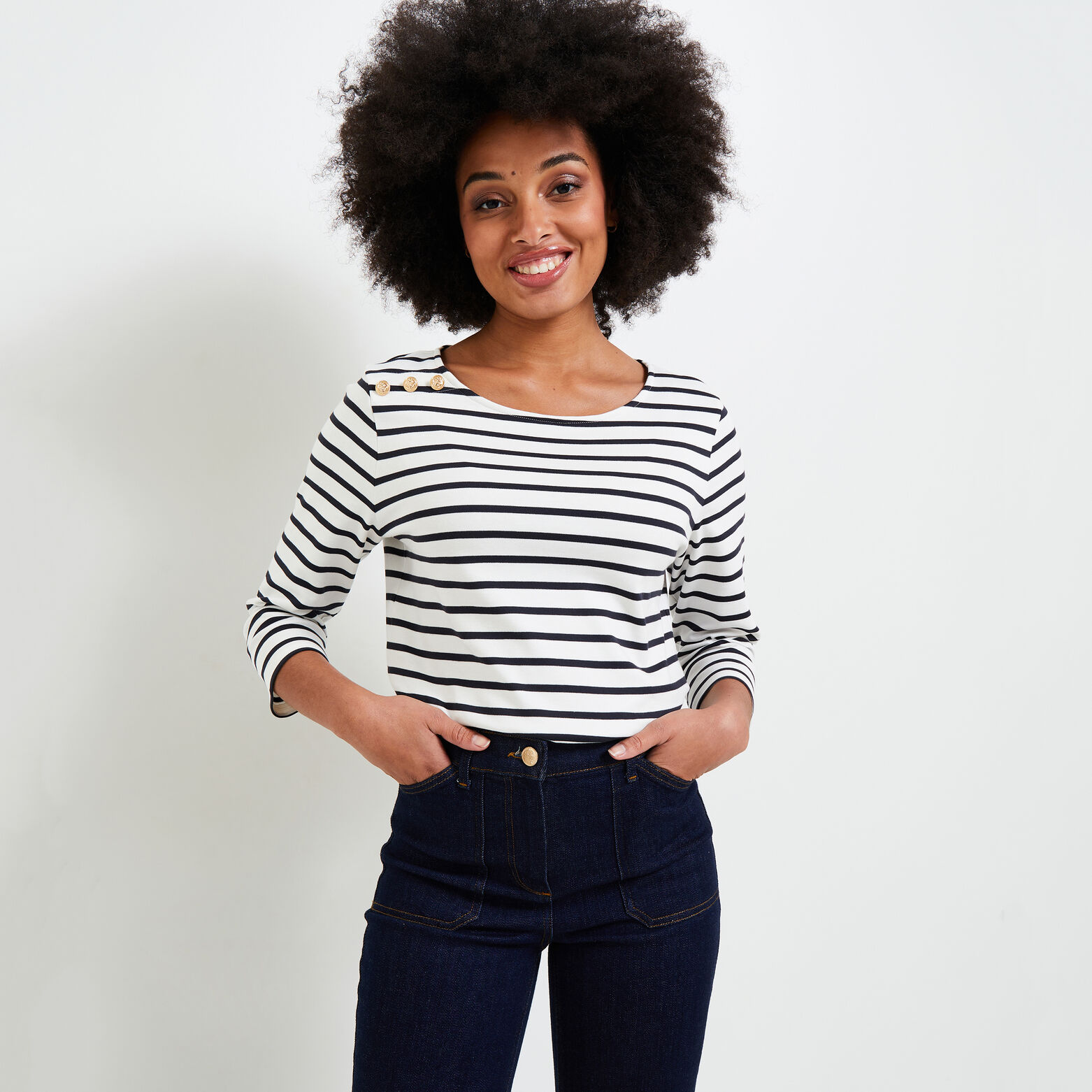 Tshirt marinière femme