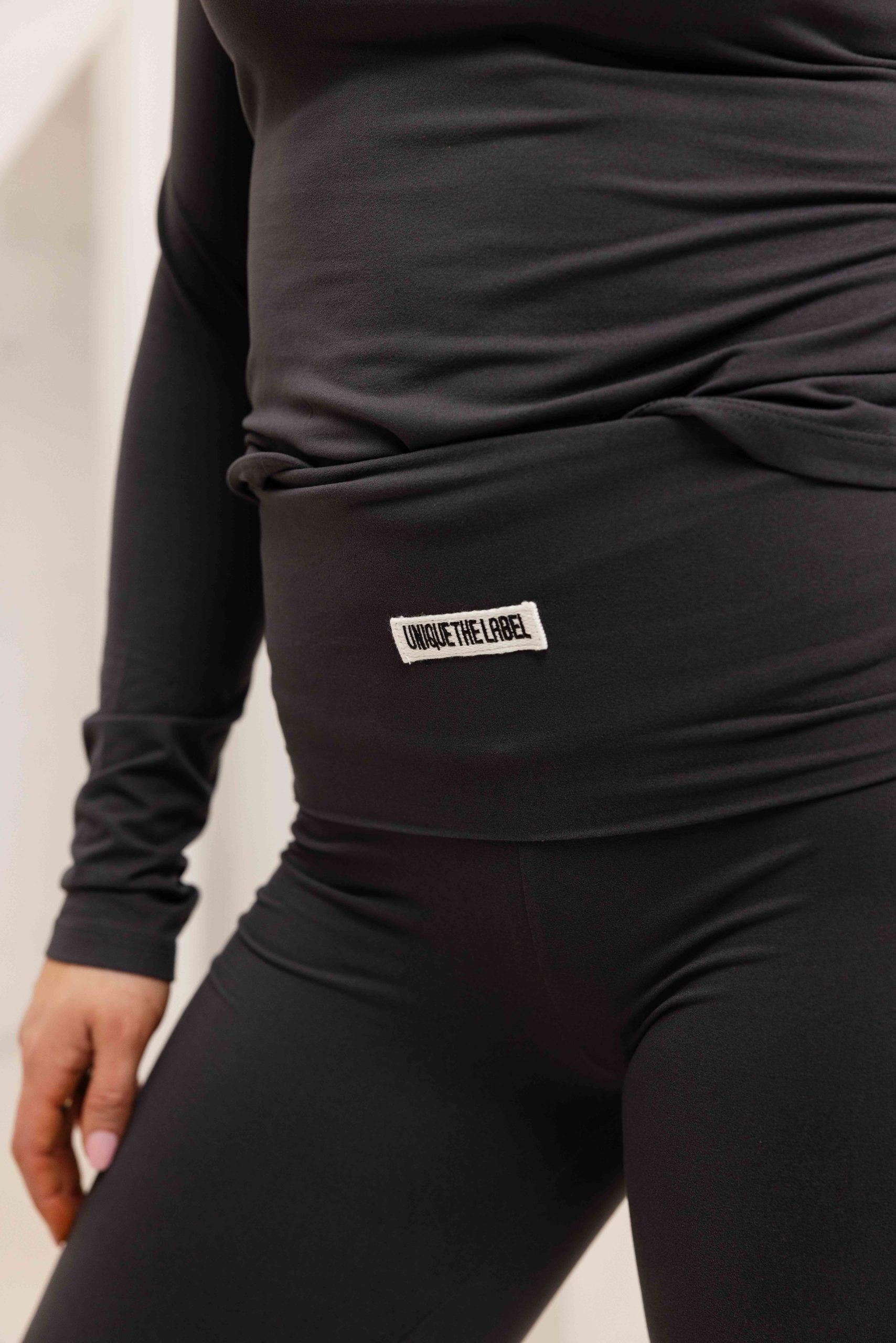 Unique The Label Nena Pants Dames Donkergrijs