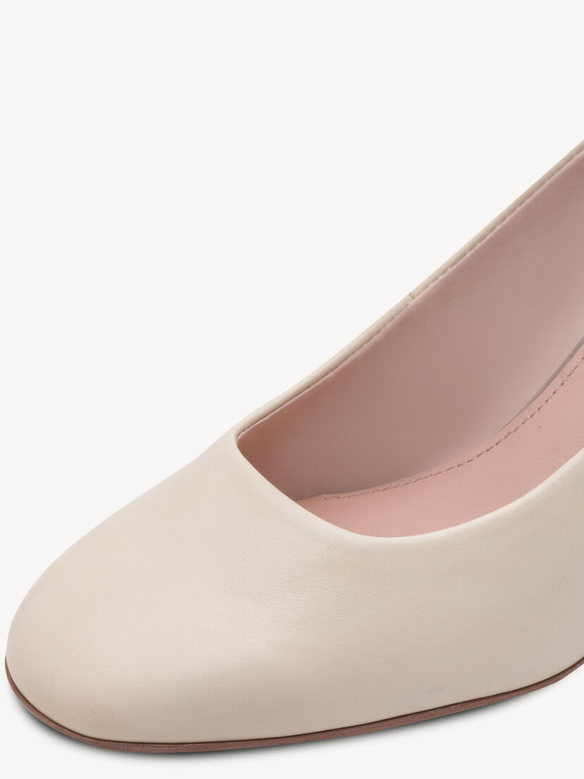 Leren Pumps - beige
