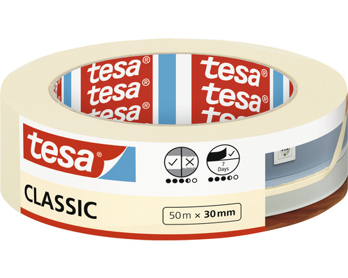 tesa schilderstape Classic beige 30 mm x 50 m