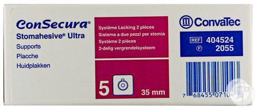 Convatec Consecura Stomahesive Ultra Pièces 5x35mm (404524)