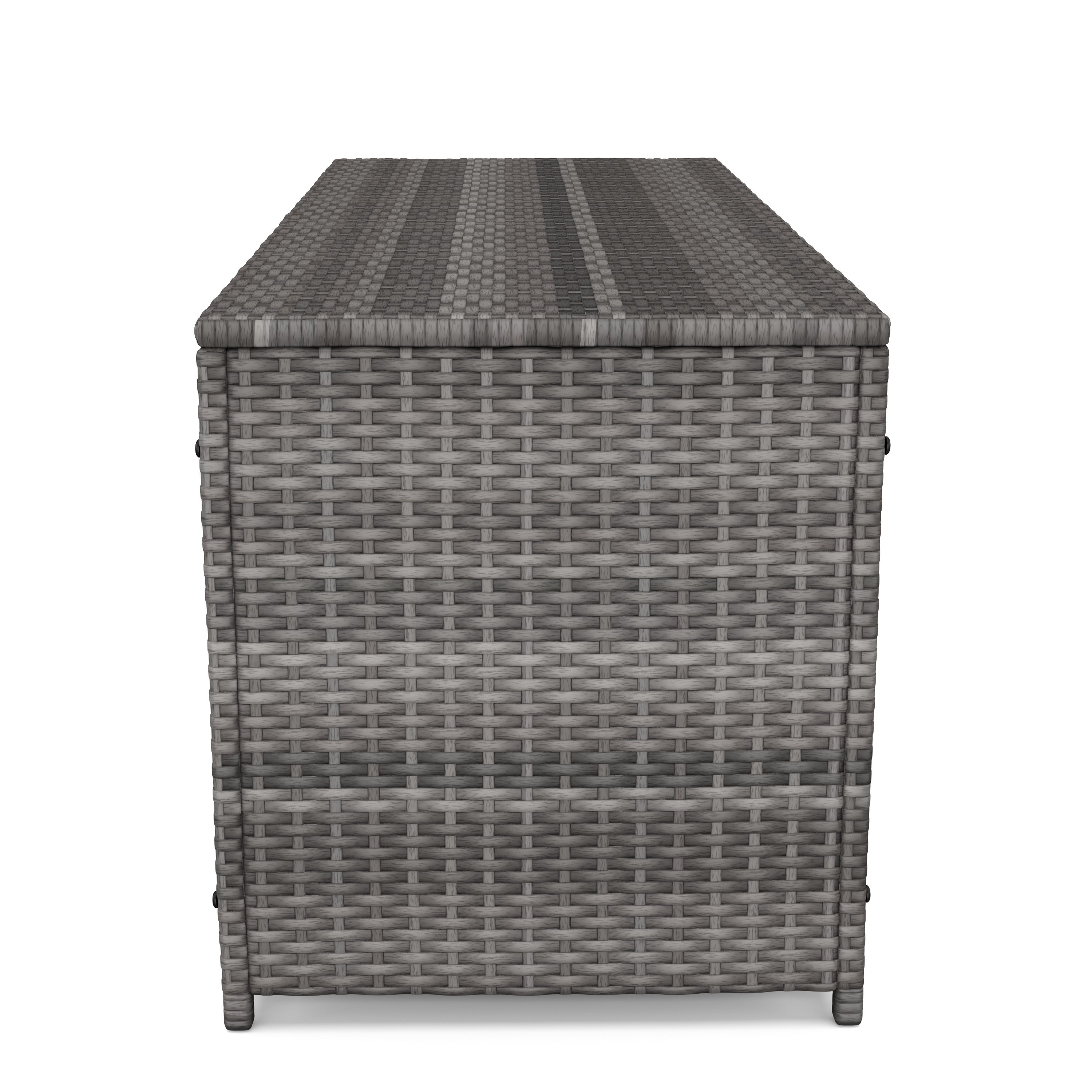 Kissenbox MILA 115 x 48 x 52 cm grau