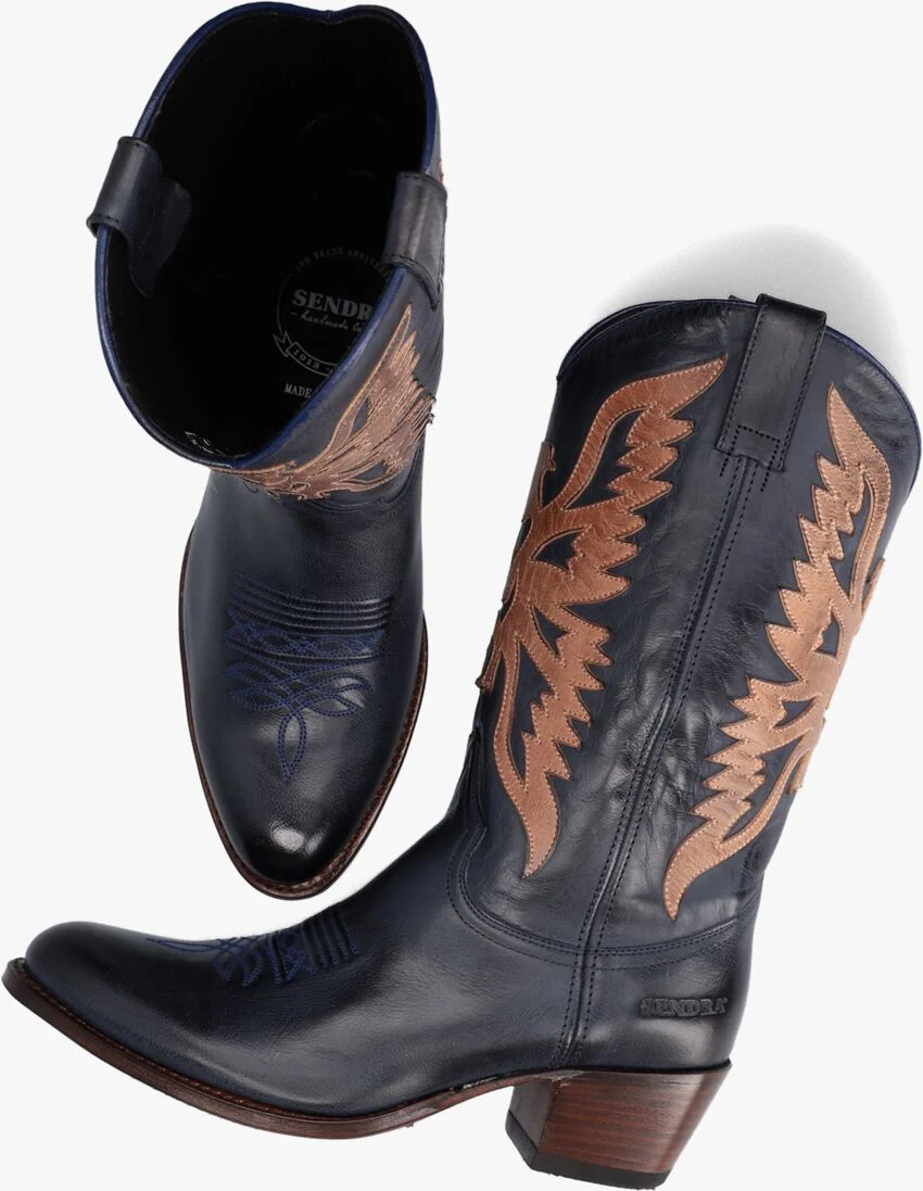 SENDRA blauwe sendra cowboylaarzen 12763