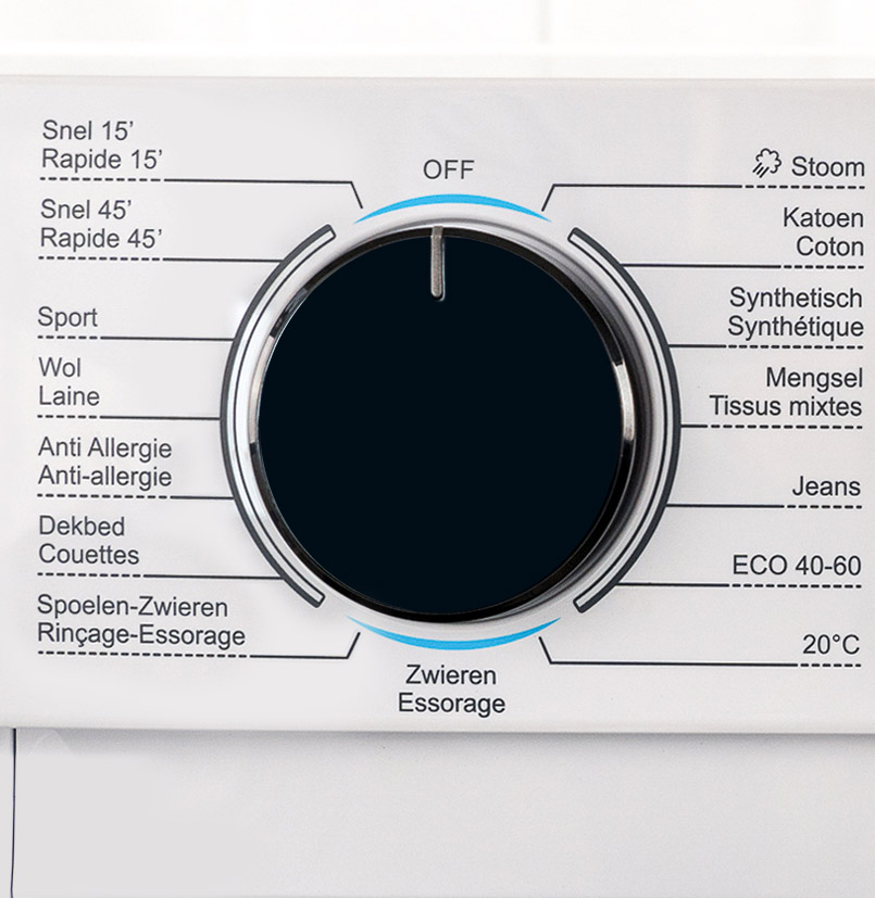 Friac wasmachine WA8400A - 8kg - 1400T/min - Energieklasse A