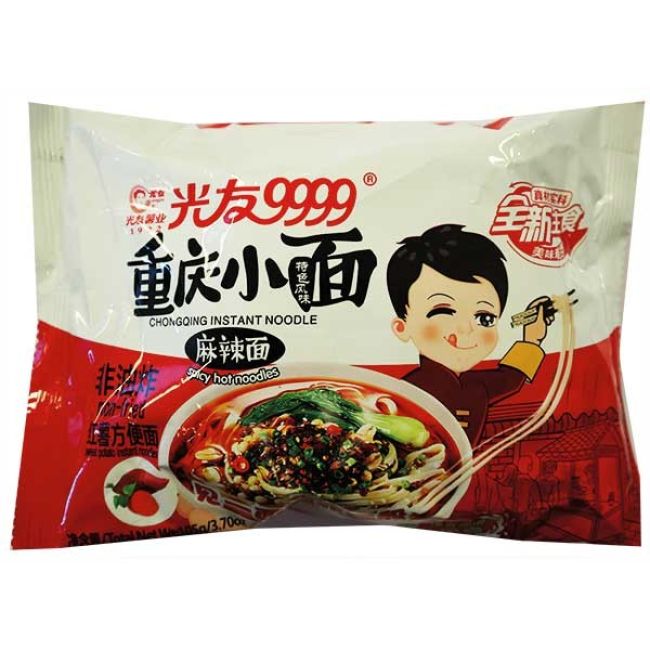 Guangyou Instant Noedels Chongqing Heet en Pittige Smaak 105g