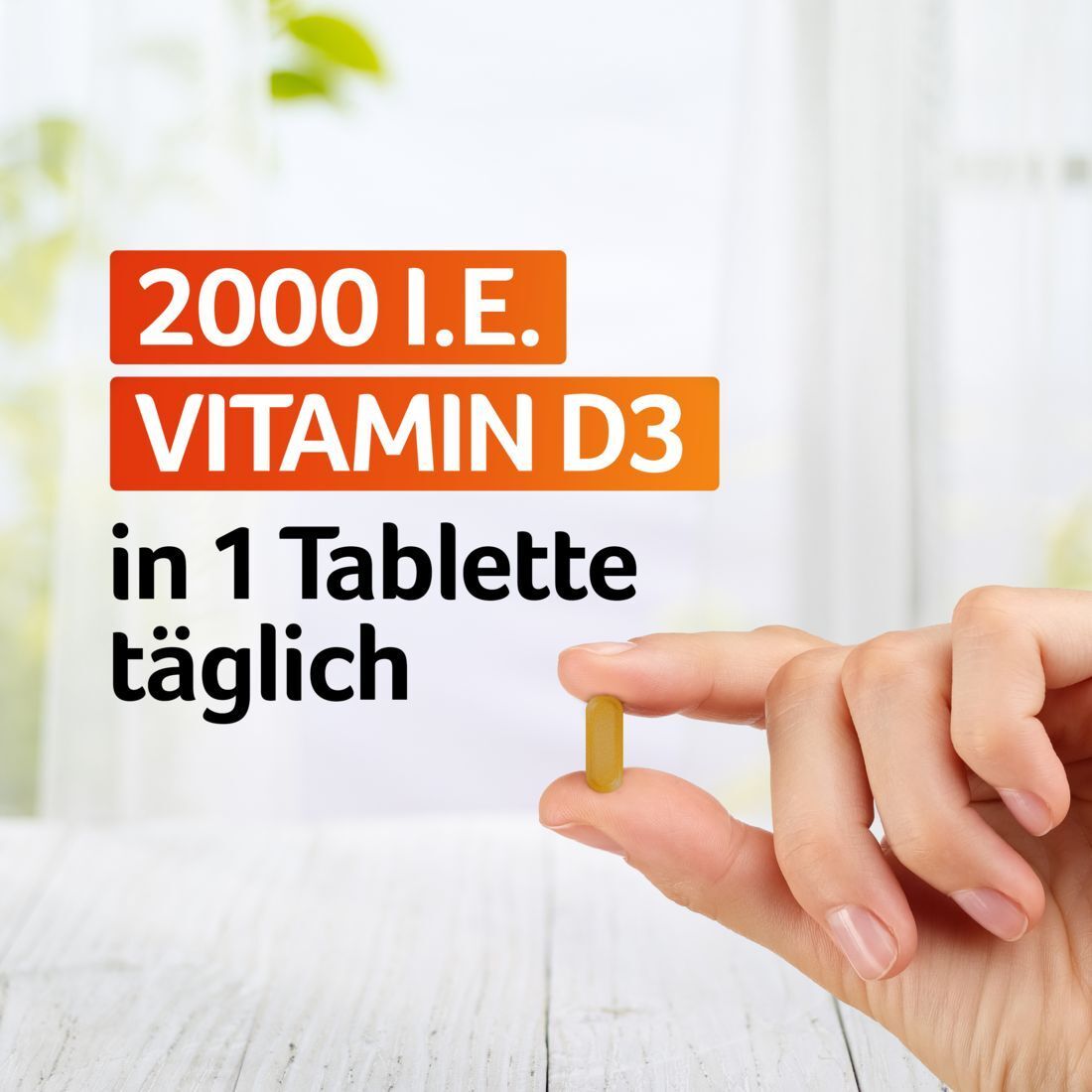 Vitamin D3 2000 I.E. VIGANTOLVIT Immun* mit C, Zink, Selen, Kupfer -Jetzt 10% Rabatt mit dem Code vigantolvit10 sparen*