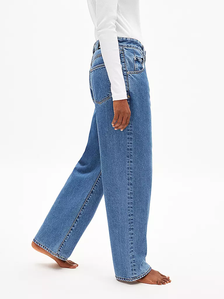 ARMEDANGELS Jeans Wide Leg HAAYI hellblau