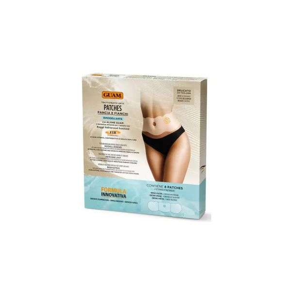 Guam Emplastros Barriga e Ancas 8 Unidades
