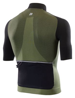 Maillot Manches Courtes Sixs Clima 2 Vert / Noir