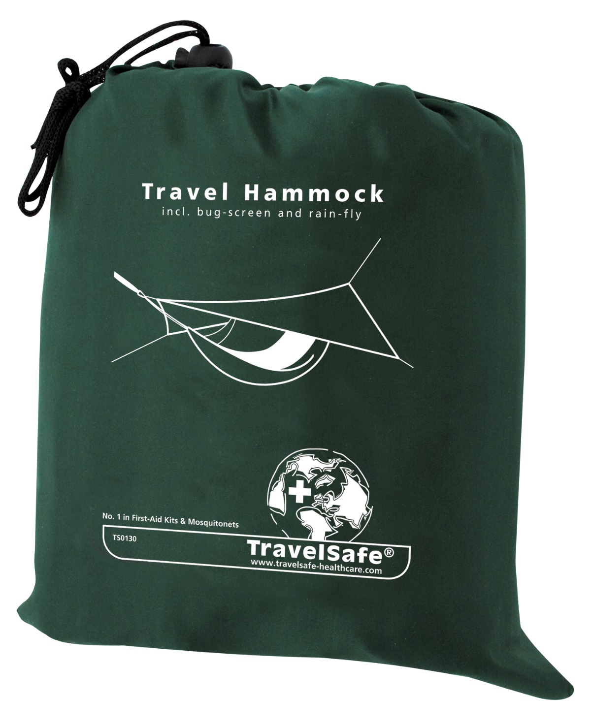 TravelSafe 1 persoons travel hangmat met regentarp