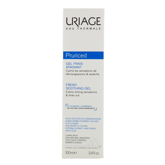 Uriage Pruriced gel apaisant - Zones pileuses, plis cutanés