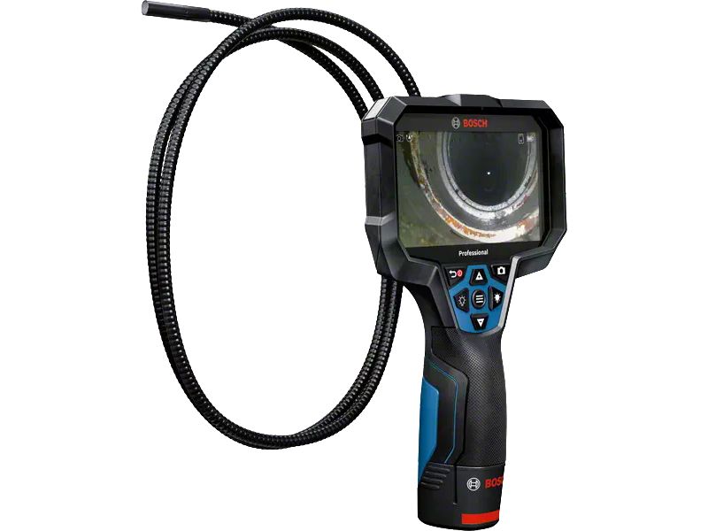 Bosch Professional Endoskopkamera GIC 12 V-5-27 C, Kit Hochauflösende Inspektionskamera und automatische Bildausrichtung für detaillierte Inspektion und Dokumentation