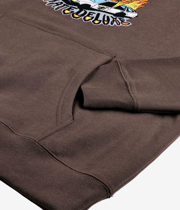 skatedeluxe Inferno Organic Hoodie (chocolate)