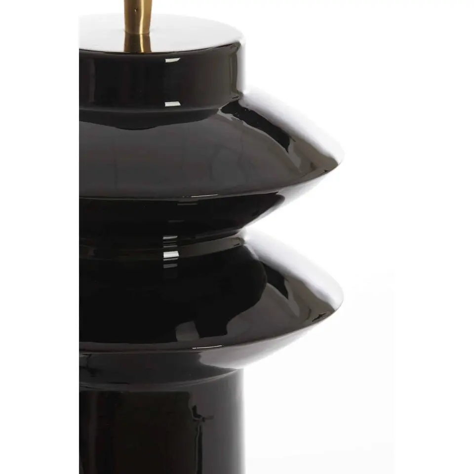 Lampvoet Petch - Zwart - Ø22cm