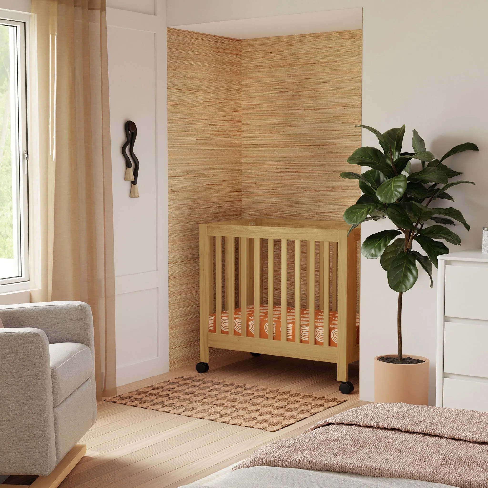 Babyletto Mini Couchette Origami - Miel
