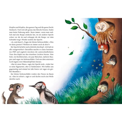 Der kleine Siebenschläfer: Eine Schnuffeldecke voller Gutenachtgeschichten