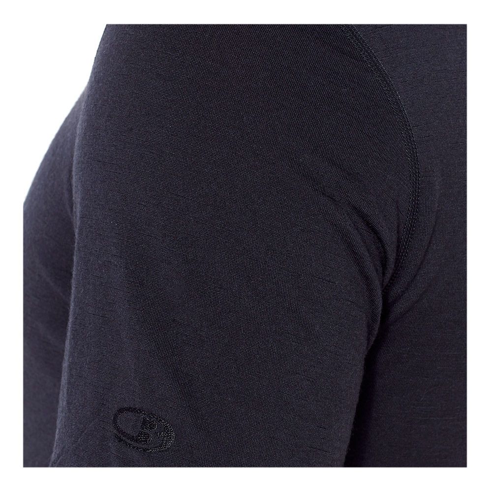 Icebreaker 200 OASIS MERINO - Sous-couche Homme black