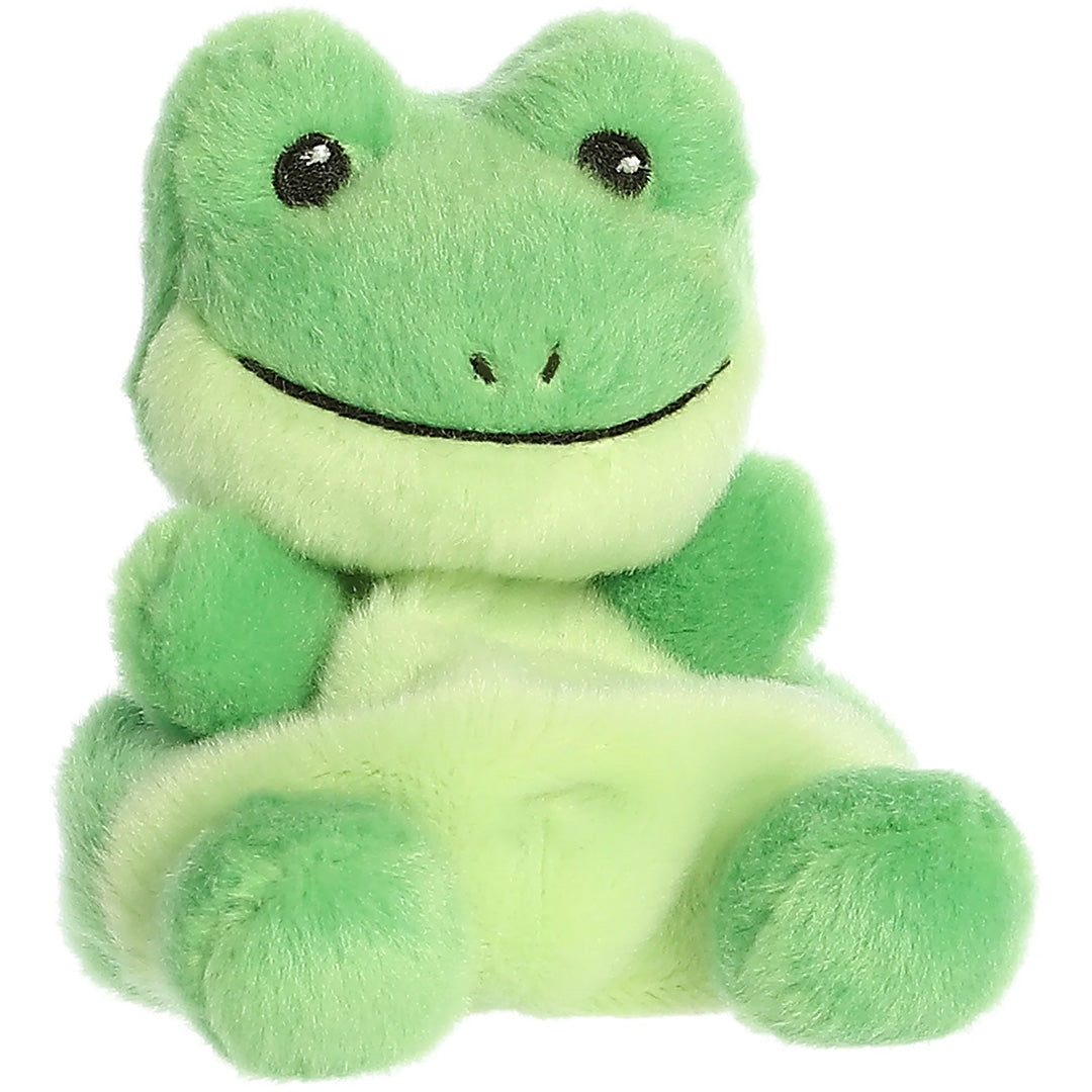 palm pals knuffelkikker ribbits - 13 cm