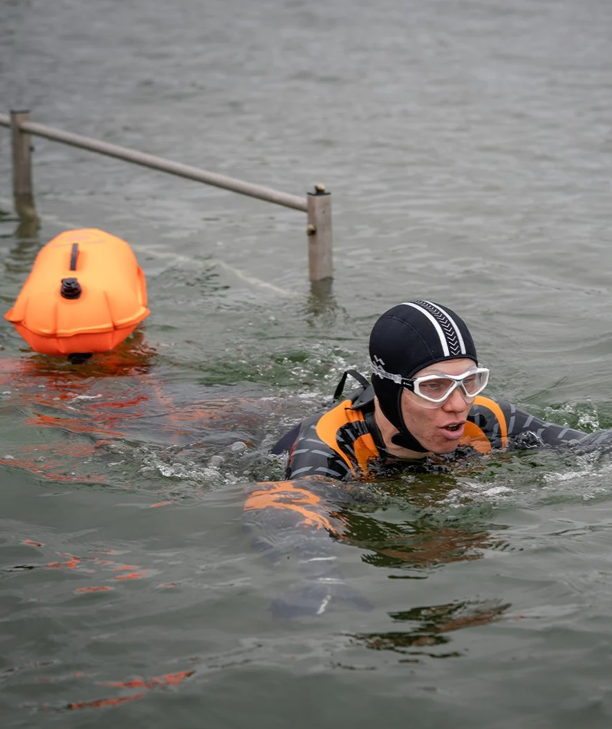 Watery havtaske - Swim Buoy & Dry Bag 28L - Gul