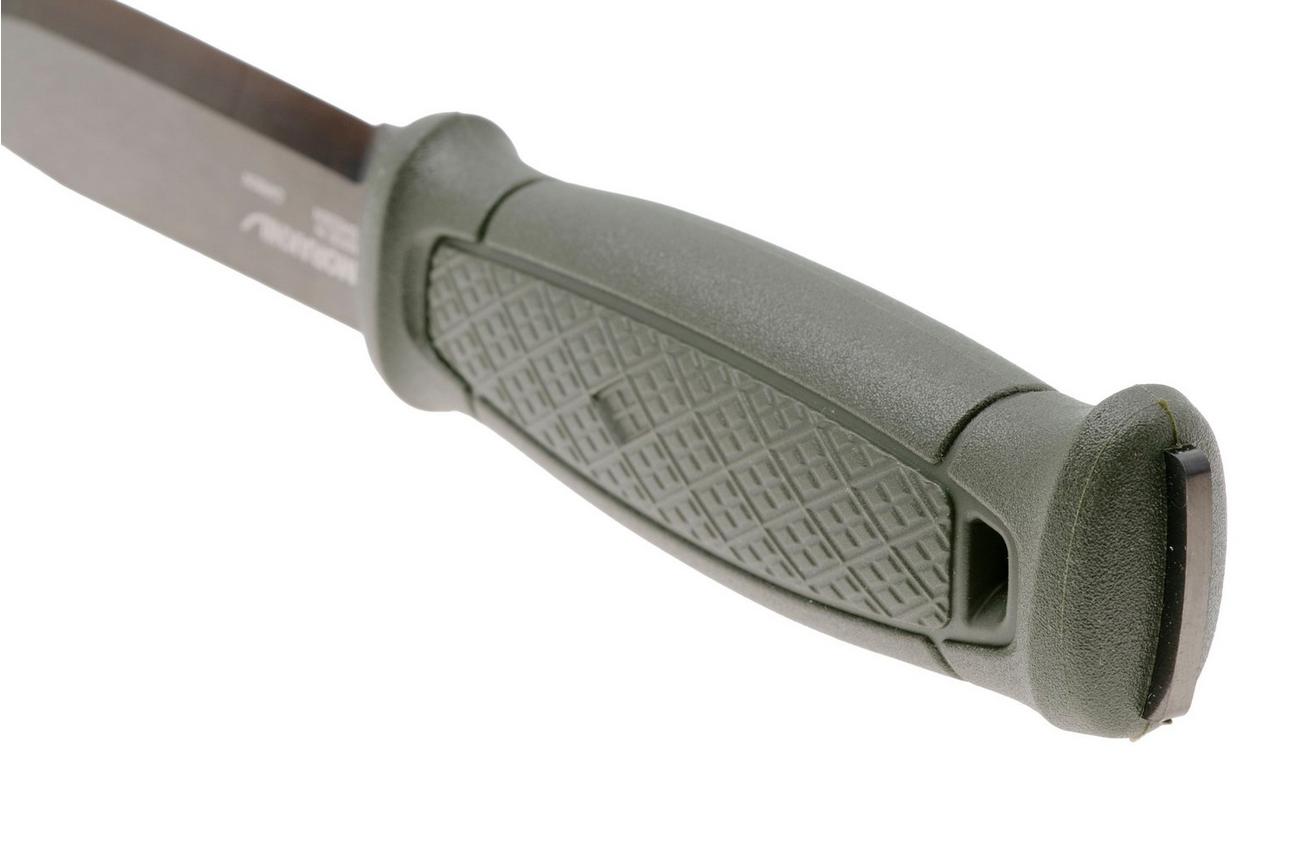 Morakniv Garberg BlackBlade Carbon 14528 Black DLC C100S, Green Polyamide, bushcraftmes