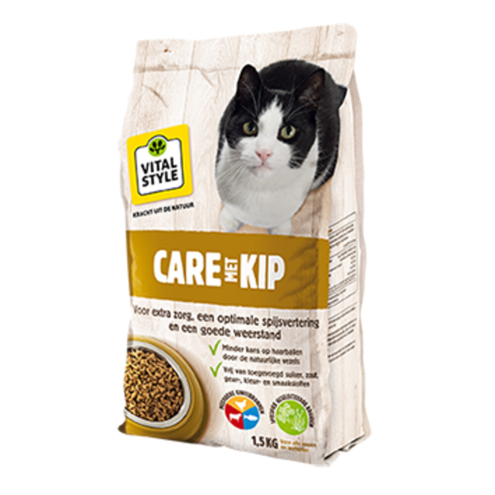 VITALstyle Kattenvoer Care Kip 1,5 kg