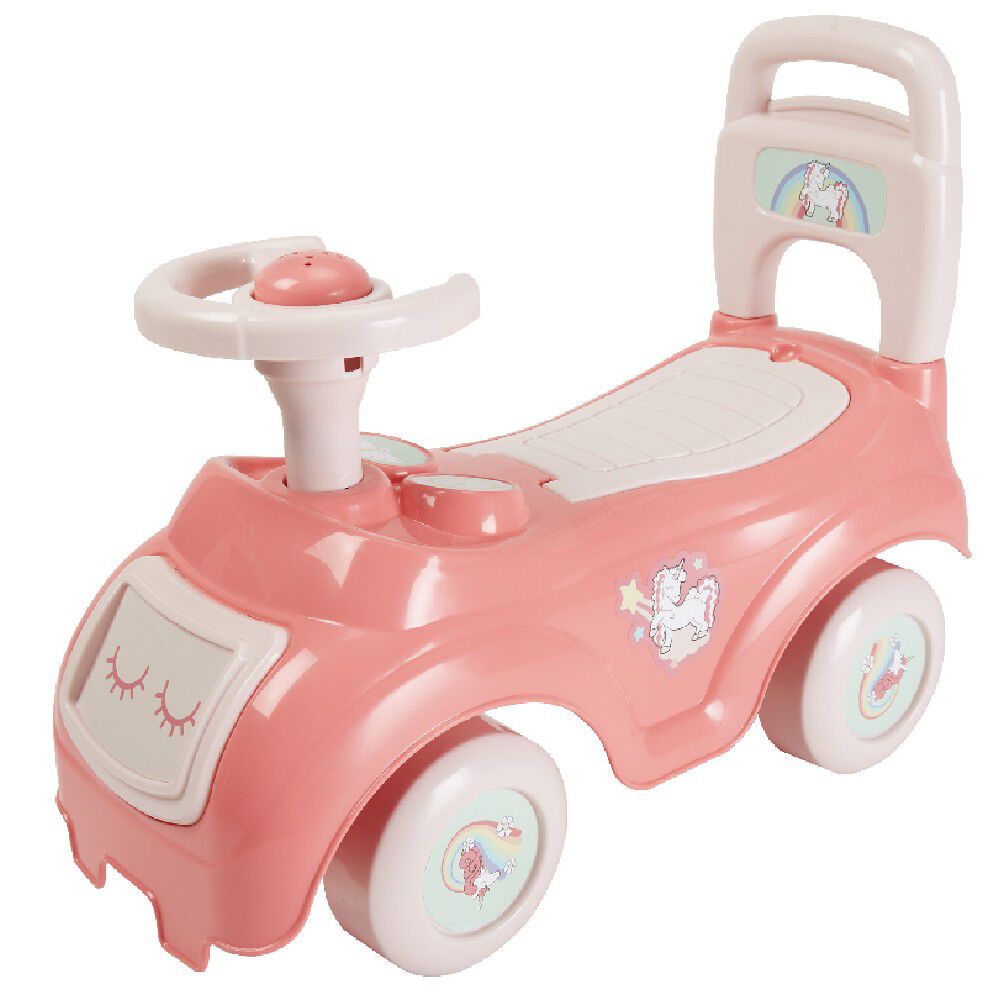 Porteur voiture bleu ou rose