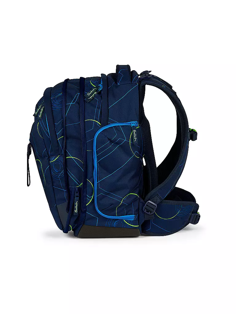 SATCH Schulrucksack Match Blue Tech dunkelblau