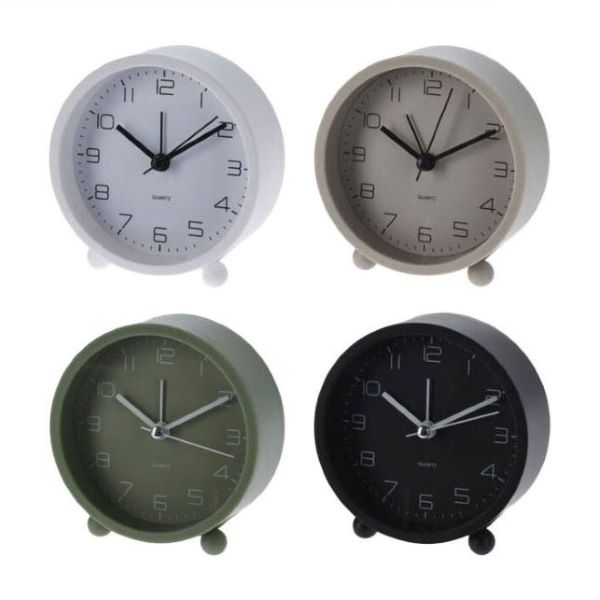 Horloge Réveil à piles 90 mm