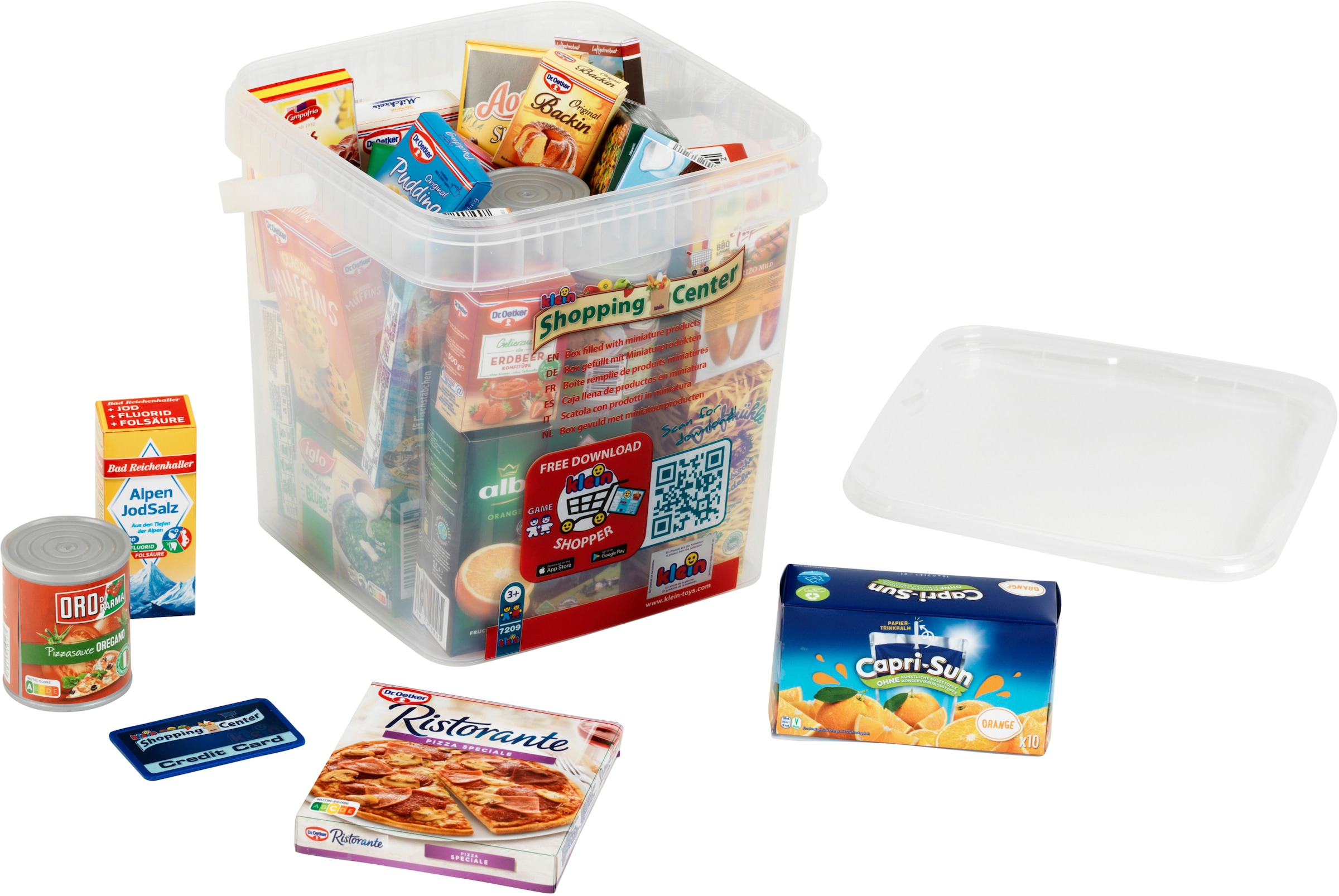 Klein Kaufladensortiment »Grosse Box mit Kaufladenzubehör«