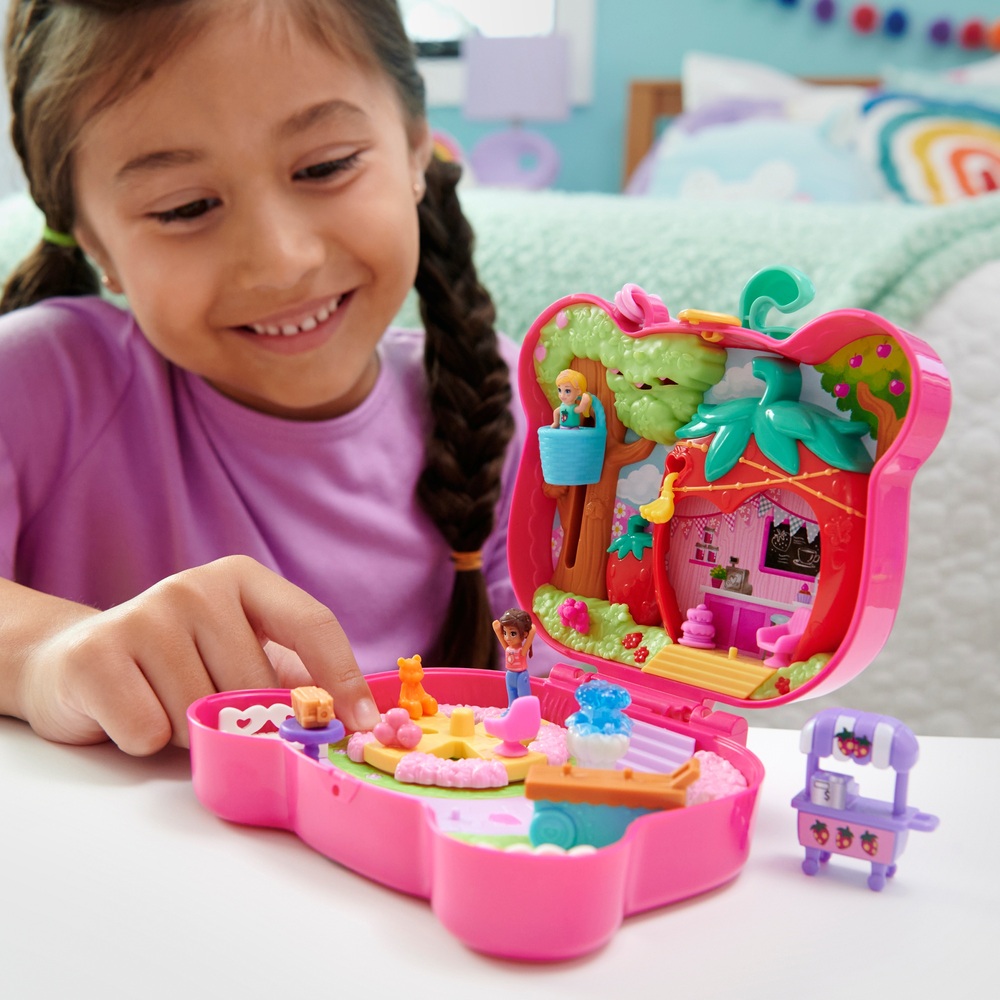 Polly Pocket Straw-Beary Patch Kompakt