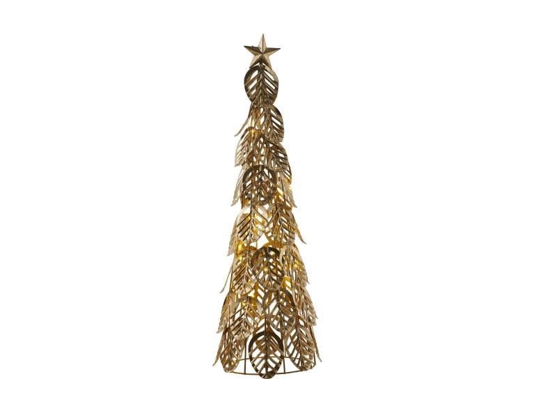 Sirius Tischdeko Kirstine, 43 cm, Gold LED Dekobaum