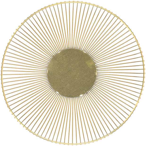 Blokker fruitschaal goud Ø25cm