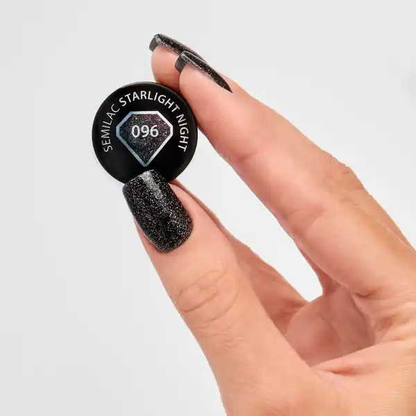 096 UV Nagellack Hybrid Starlight Night
